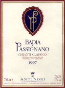 Chianti_Antinori_Badia Passignano 1997